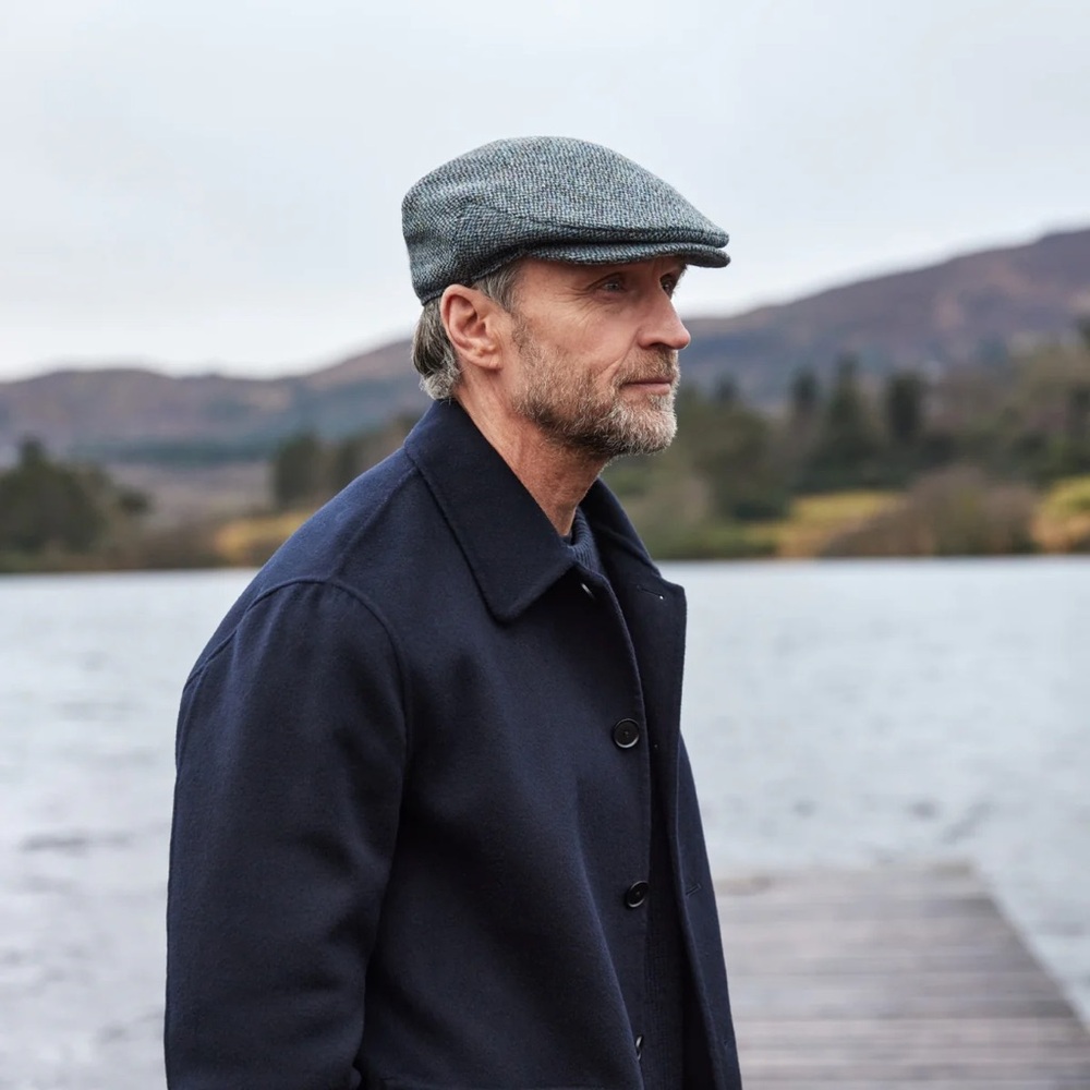 Men's Tweed Flat Cap